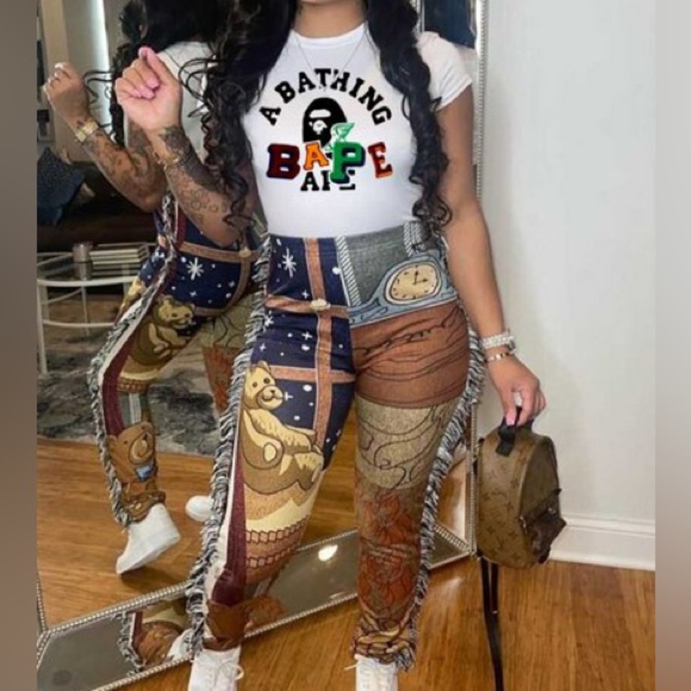 A Bathing Bape Ape Short Sleeve T-Shirt